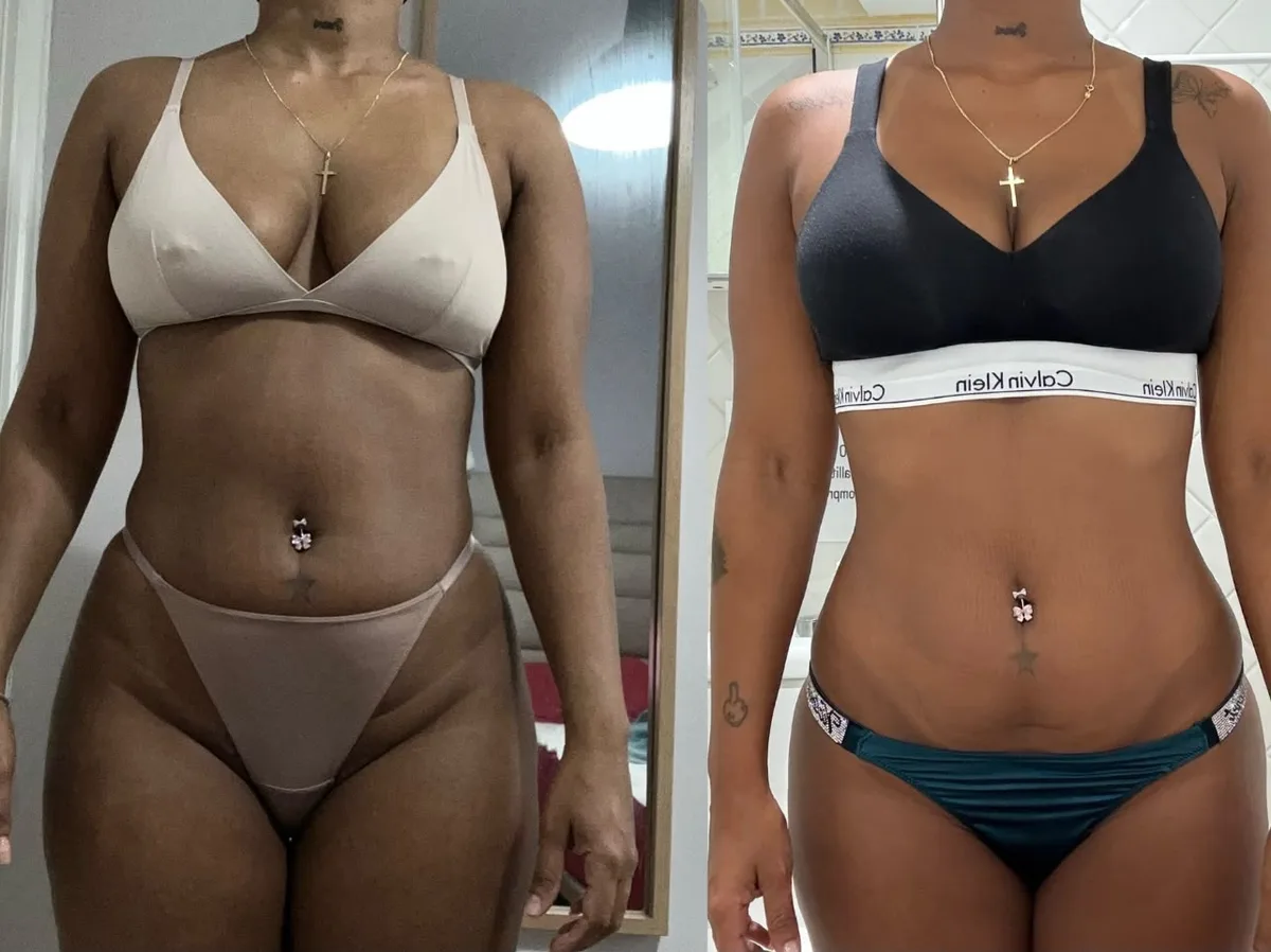 Transformación real de una asesorada del TEAMPADOVANI, antes y después